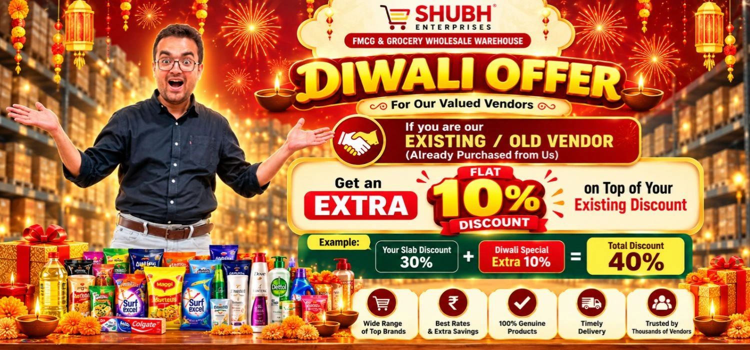 Shubh Enterprises Diwali offer for existing vendors: extra flat 10% discount